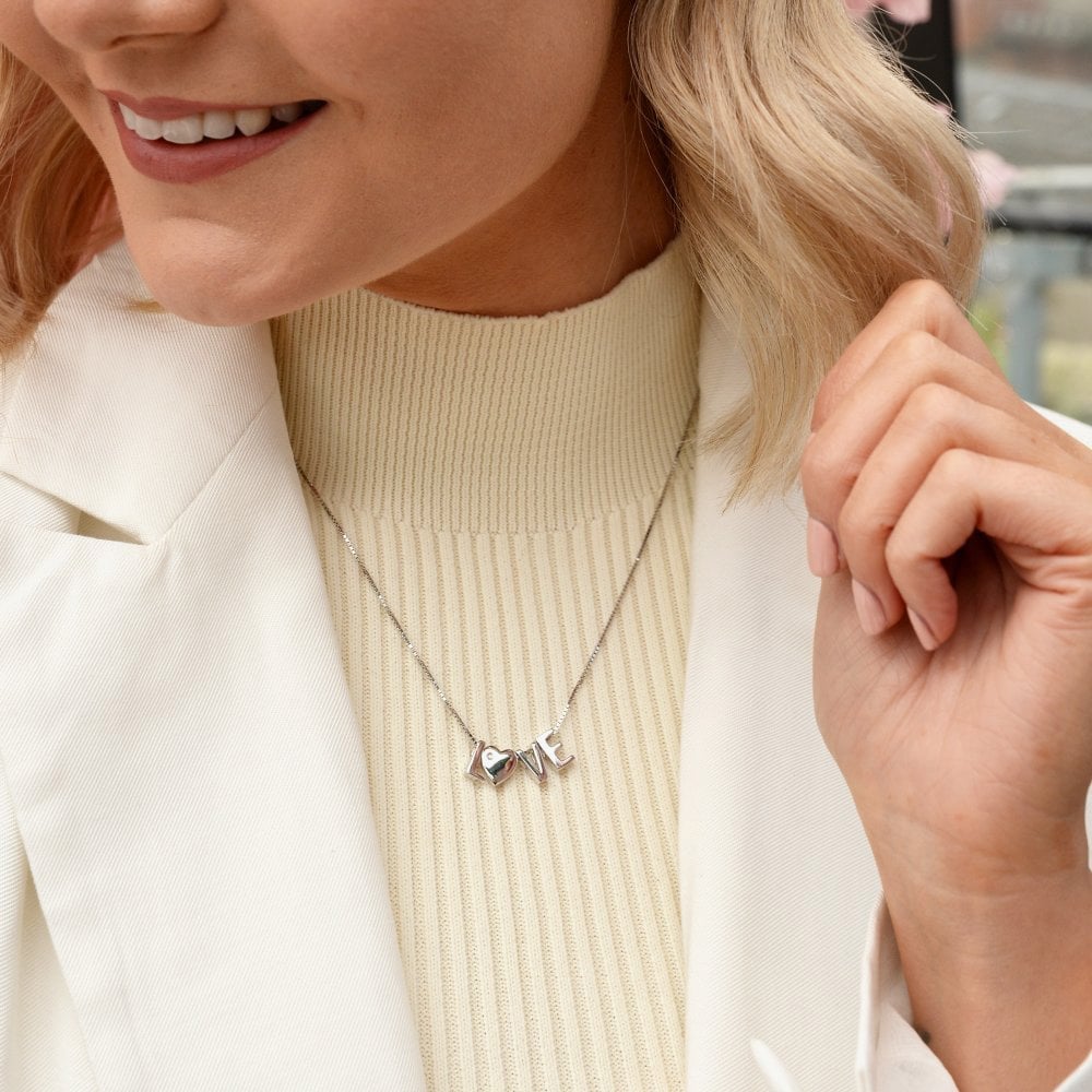 Hot Diamonds Storyteller Silver Letter E Loose Pendant DP795
