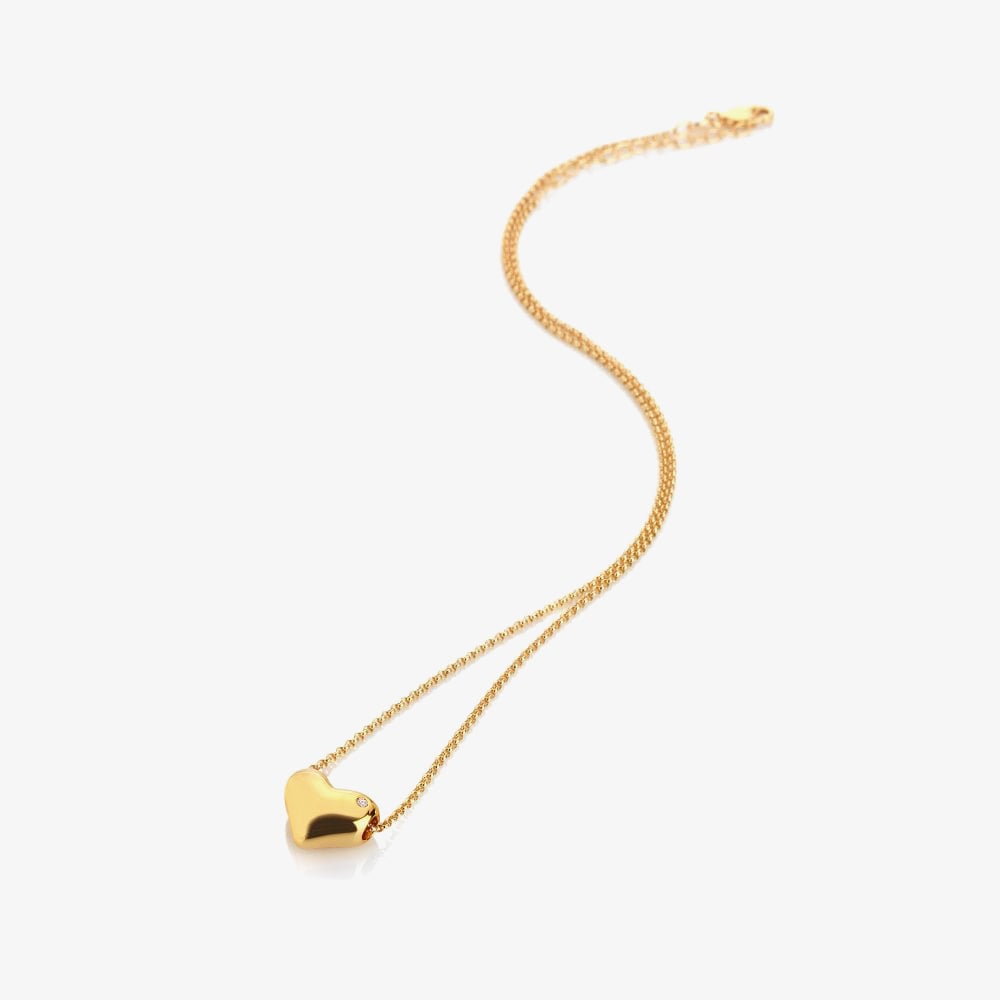 Hot Diamonds HD X Golden Edit Golden Edit Desire Pendant Necklace DP967