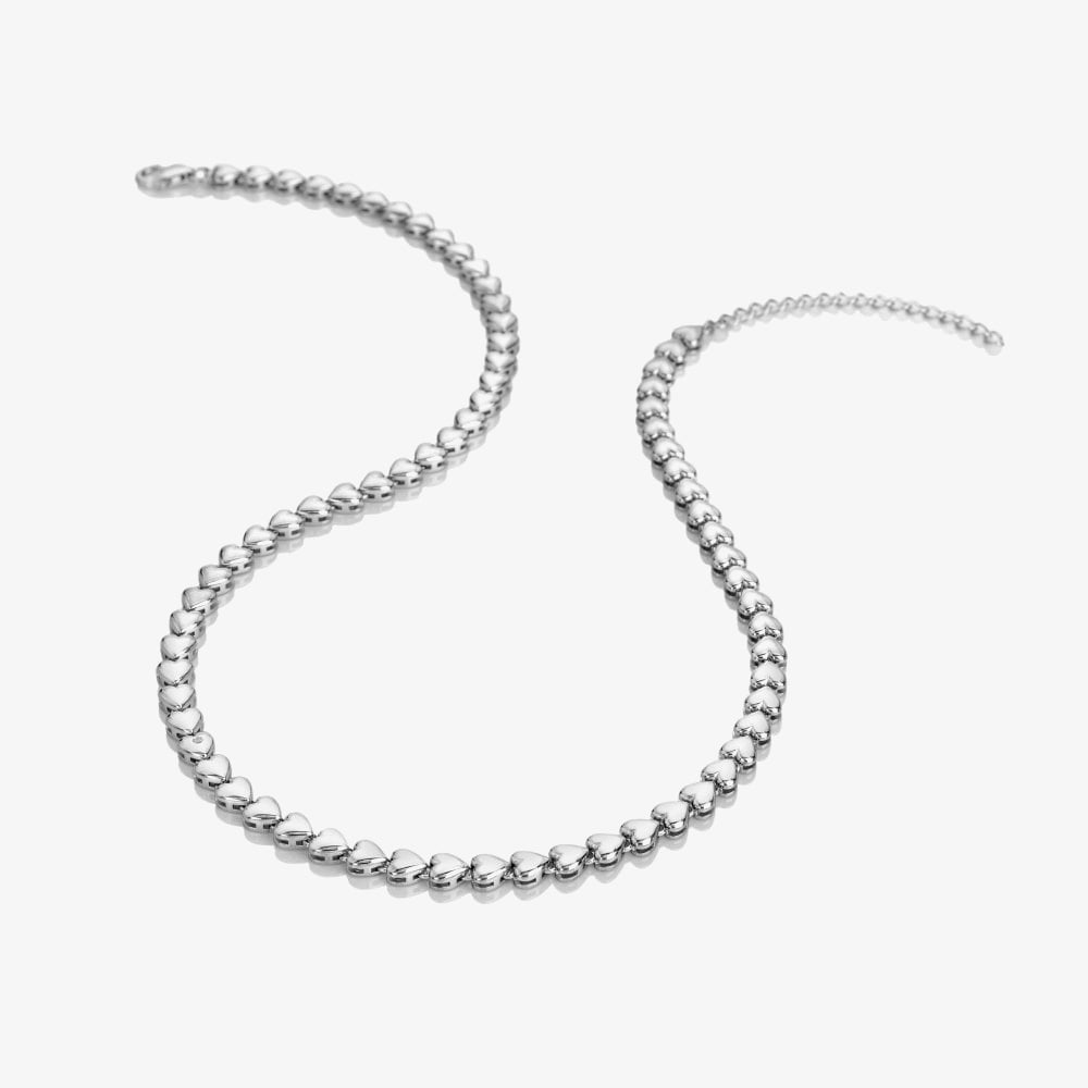 Hot Diamonds Sterling Silver Serenity Heart Necklace DN226