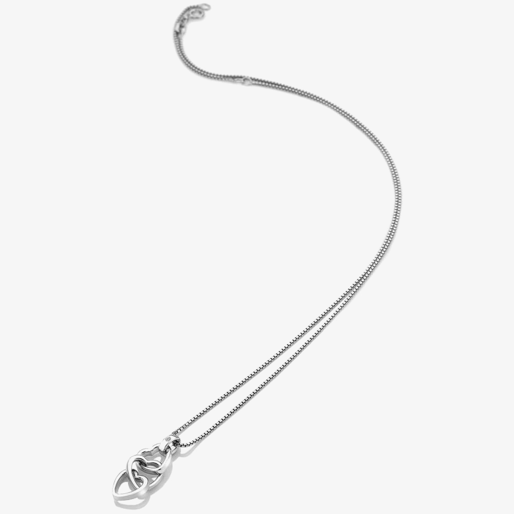 Hot Diamonds Trio Triple Heart Necklace DP835