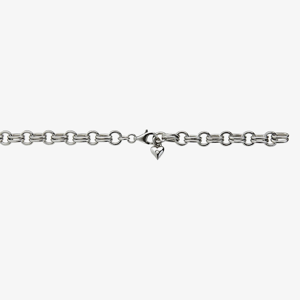 Hot Diamonds Statement Silver Charm Bracelet DL071