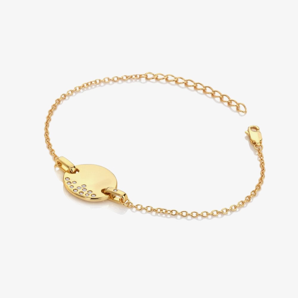 Hot Diamonds HD X Golden Edit Illuminate Bracelet DL695