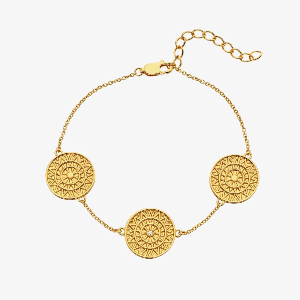 Hot Diamonds Golden Edit Athena Bracelet DL724