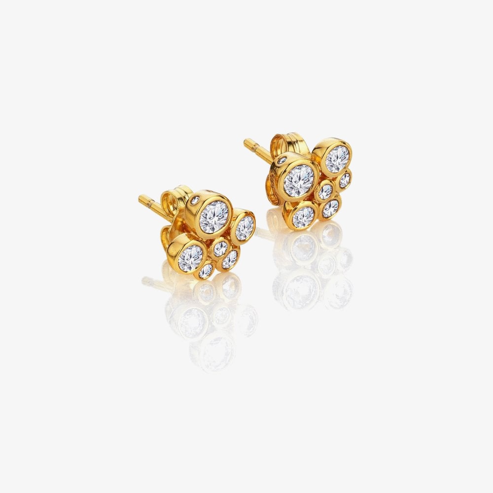 Hot Diamonds HD X GE Tender White Topaz Stud Earrings DE851