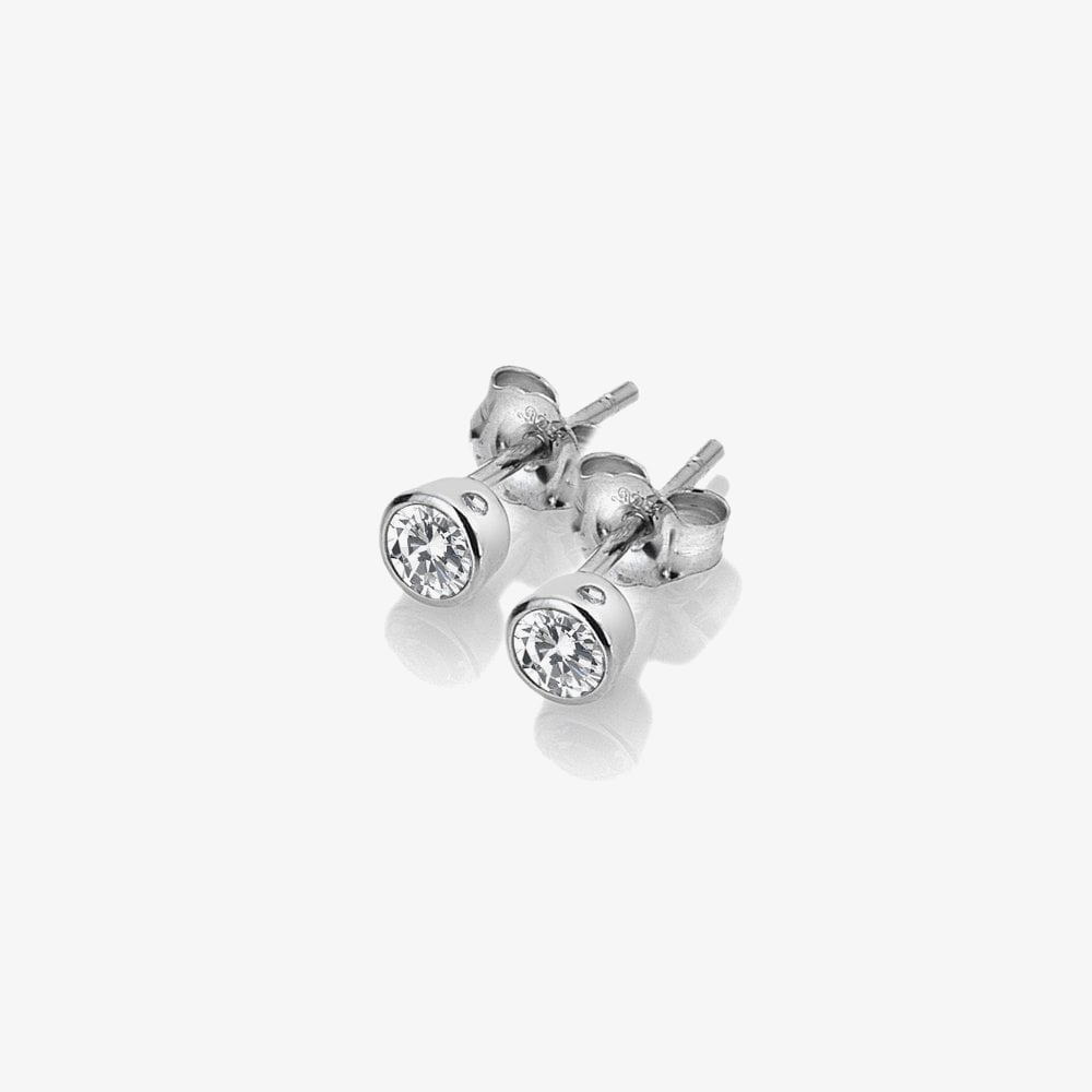 Hot Diamonds Tender White Topaz Earrings DE584