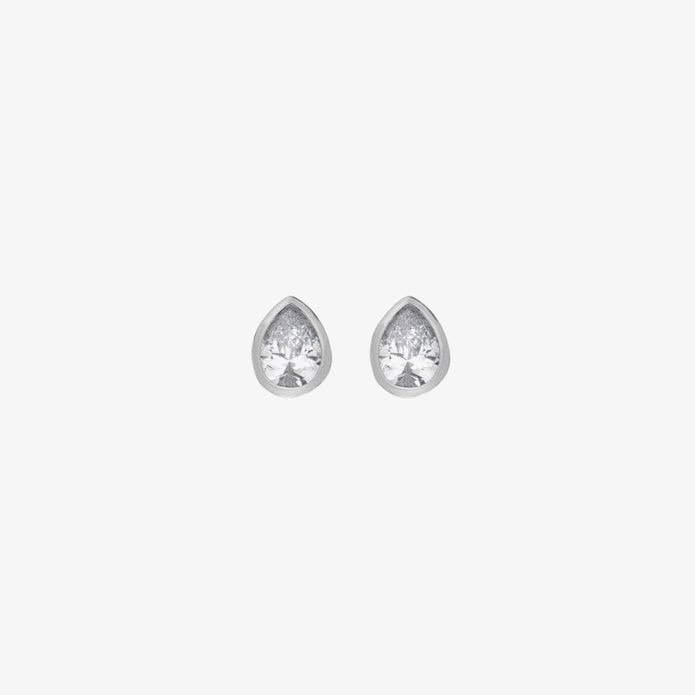 Hot Diamonds Emozioni Acqua Damore Teardrop Stud Earrings EE038