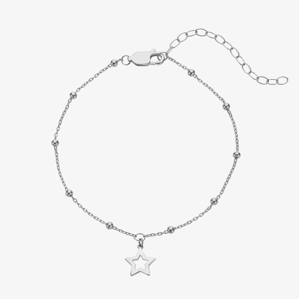Hot Diamonds Silver Whisper Sterling Silver New Beginnings Bracelet SWB016