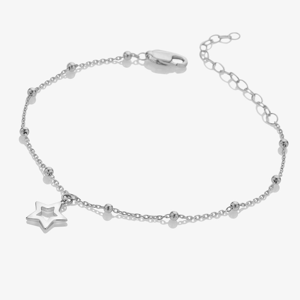 Hot Diamonds Silver Whisper Sterling Silver New Beginnings Bracelet SWB016