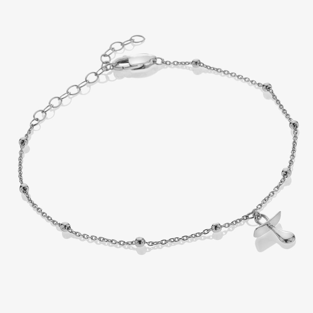 Hot Diamonds Silver Whisper Sterling Silver New Mum Bracelet SWB008