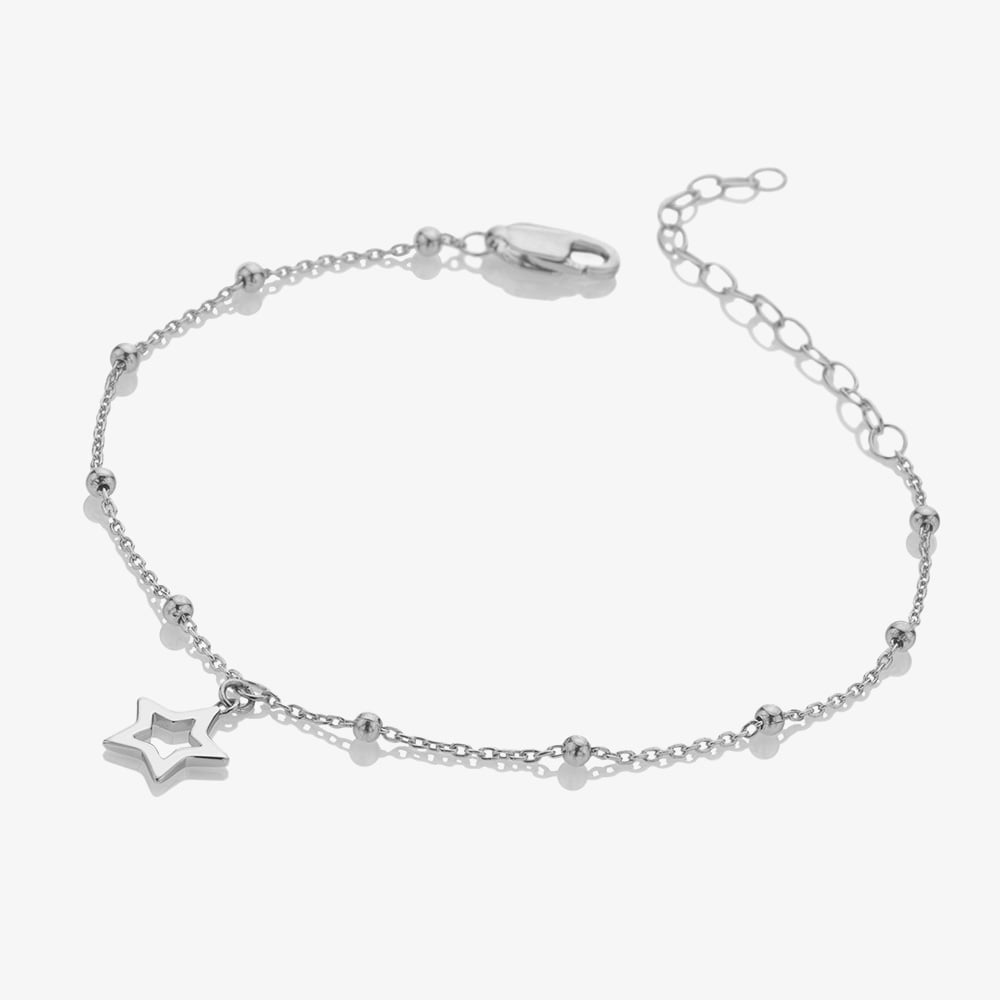 Hot Diamonds Silver Whisper Sterling Silver Friends Forever Bracelet SWB015