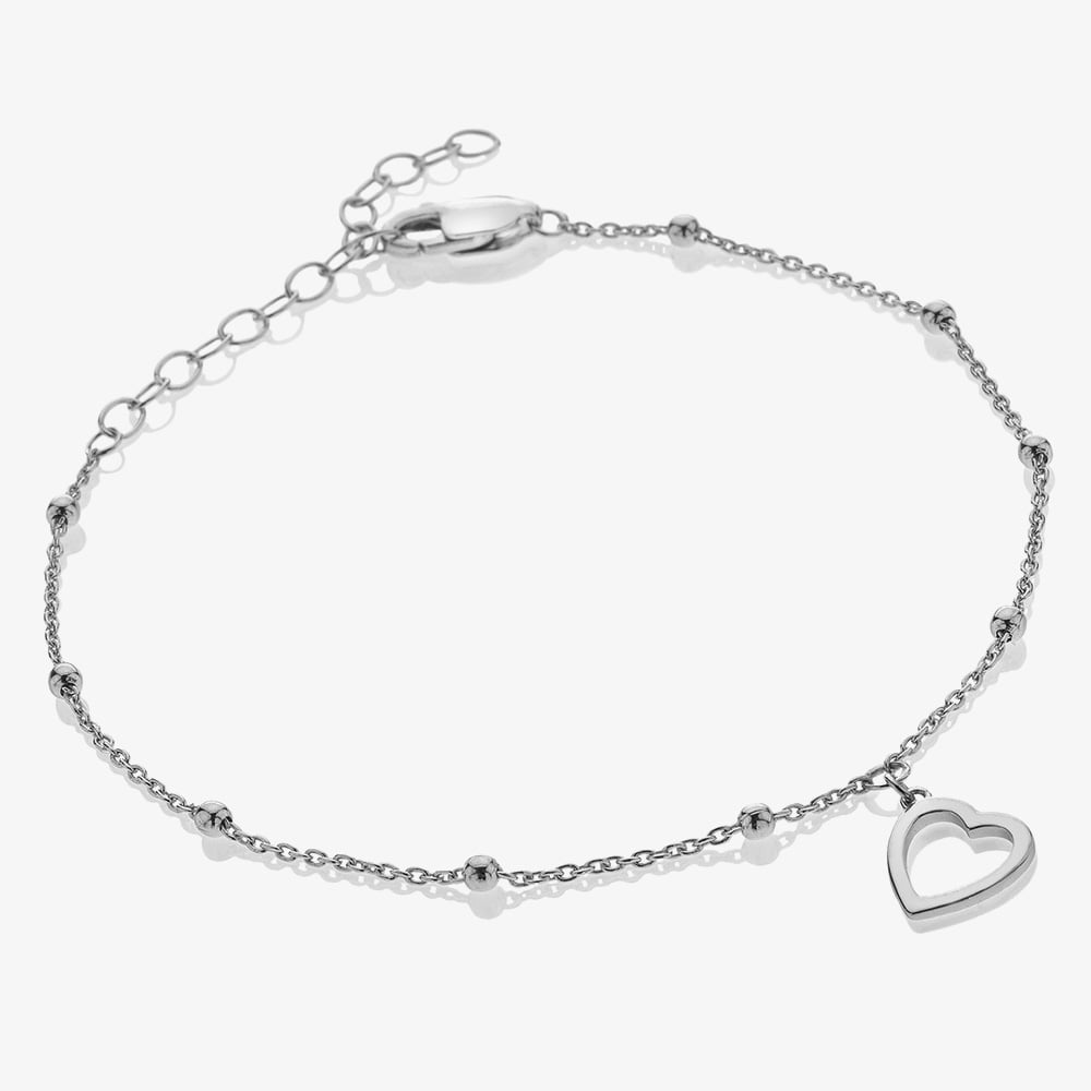 Hot Diamonds Silver Whisper Sterling Silver 30th Birthday Bracelet SWB013