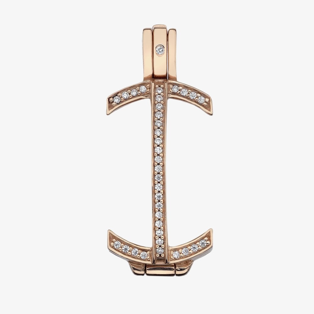 Hot Diamonds Emozioni Carezza Rose Gold 25mm Coin Keeper EK049