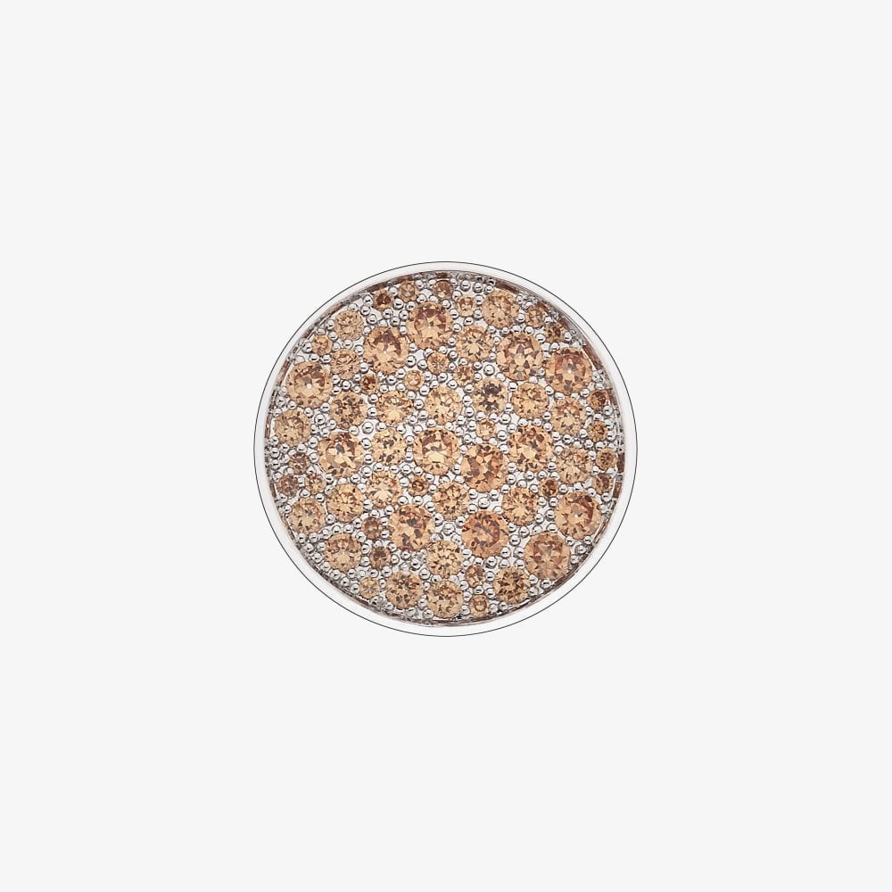 Hot Diamonds Emozioni Scintilla Champagne Loyal 25mm Coin EC370