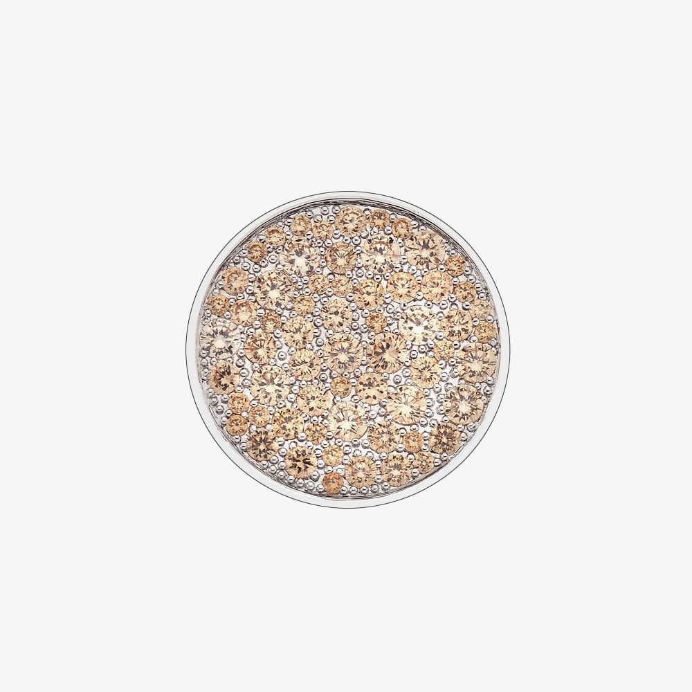 Hot Diamonds Emozioni Scintilla Champagne Loyal 33mm Coin EC371