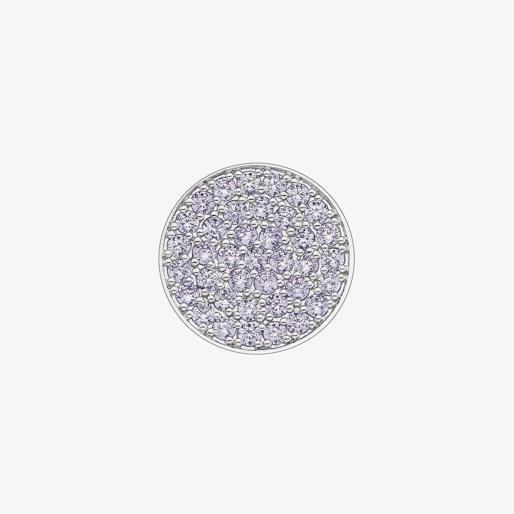 Hot Diamonds Emozioni Scintilla Lavender Calm 25mm Coin EC438
