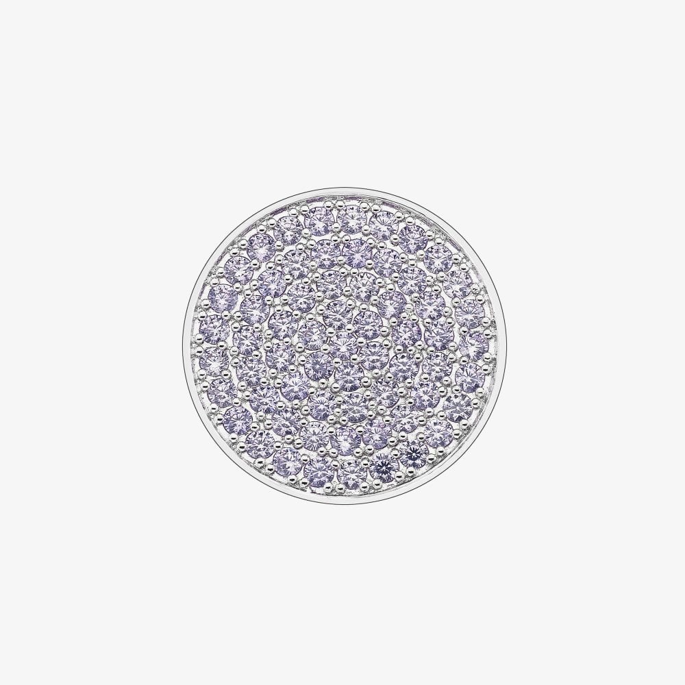 Hot Diamonds Emozioni Scintilla Lavender Calm 33mm Coin EC439
