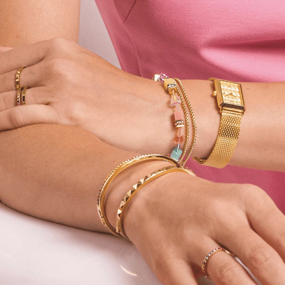 Coeur De Lion GeoCUBE Iconic Spicy Sweetness Bracelet 2838/30-1584