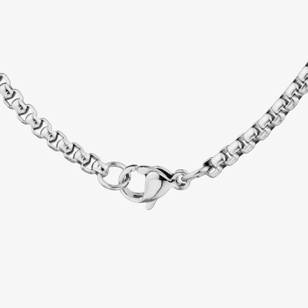 Unique Stainless Steel Cross Pendant AN-181/50CM