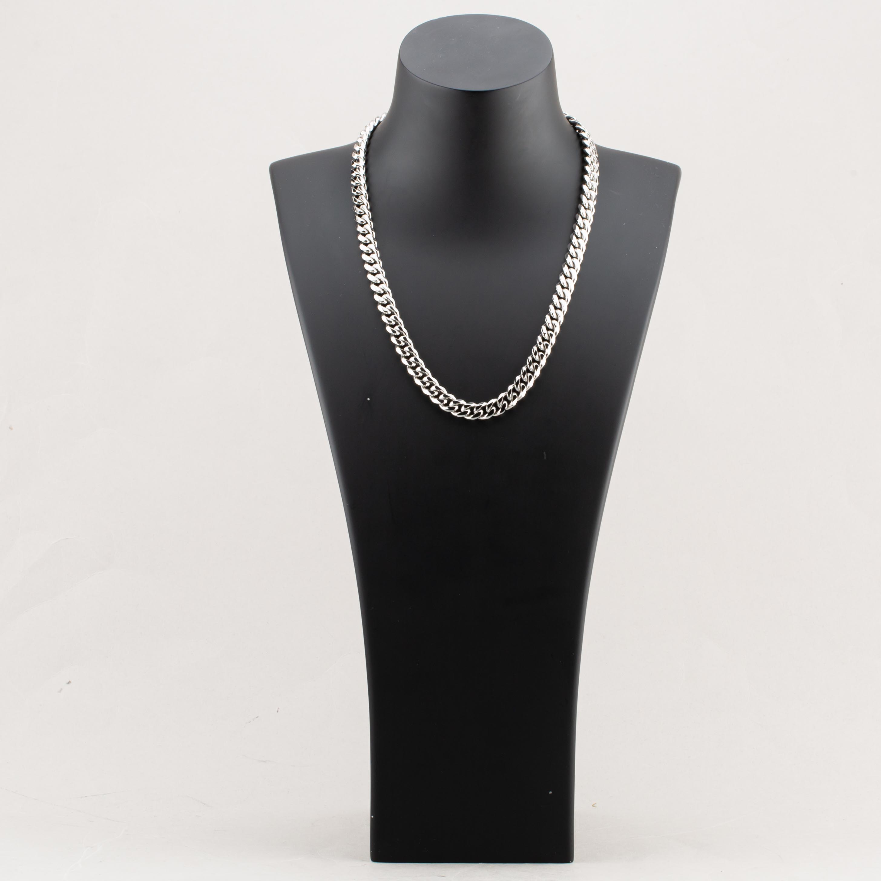 Unique Stainless Steel 50cm Curb Chain LAK-288/50CM