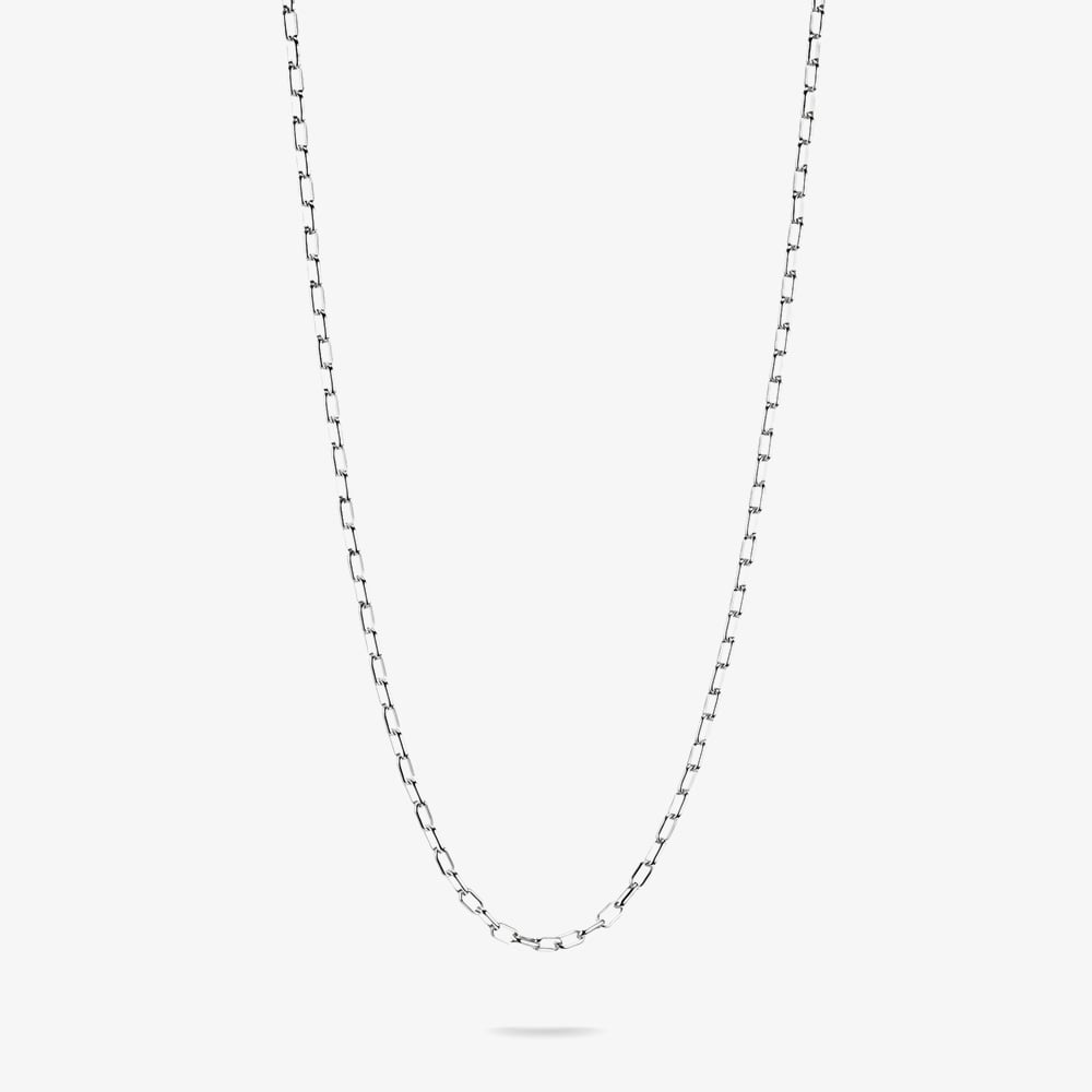 THOMAS SABO Charm Club Connect Silver 70cm Paperclip Oval Link Necklace KE2328-001-21-L70v