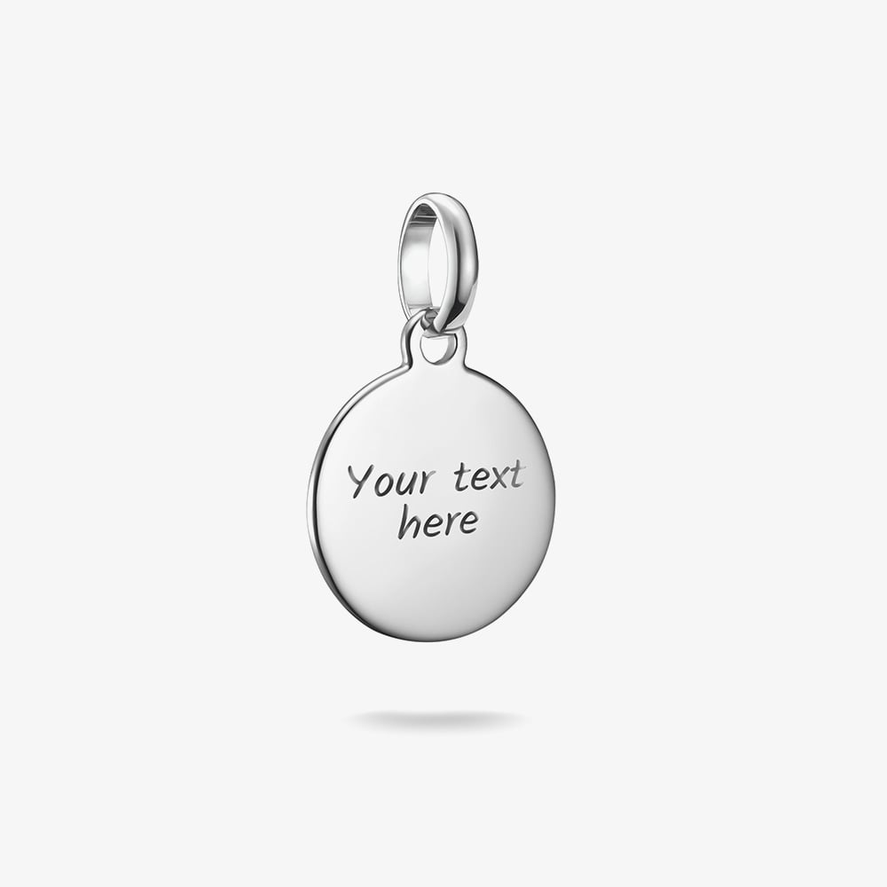 THOMAS SABO Charm Club Connect Silver Small Round Charm CC1271-001-21