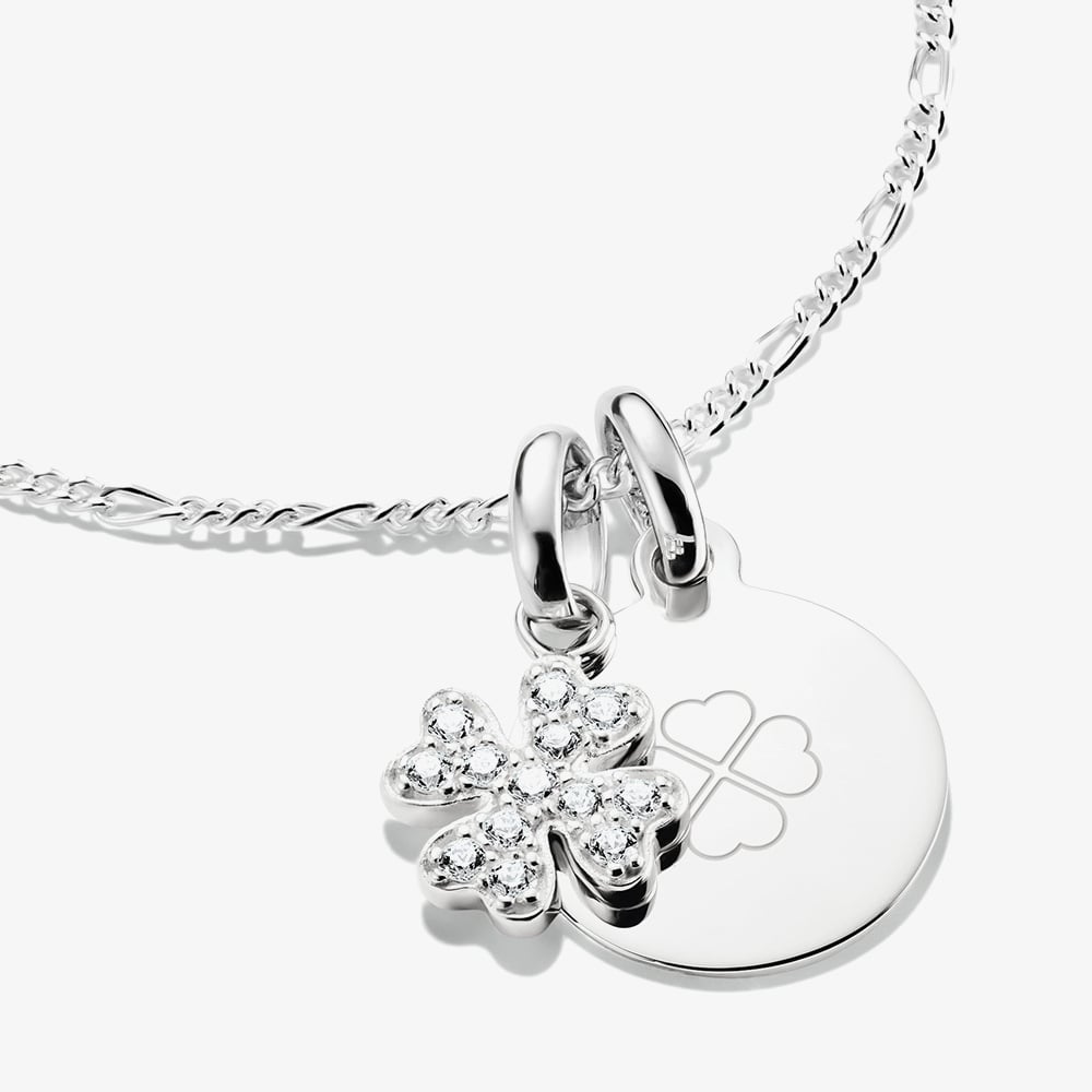THOMAS SABO Charm Club Connect Silver Small Round Charm CC1271-001-21