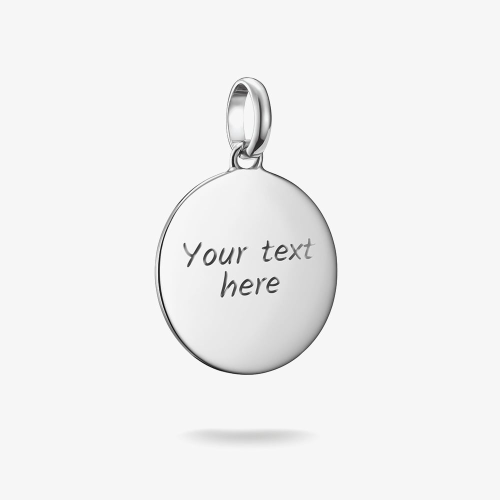 THOMAS SABO Charm Club Connect Silver Large Round Charm CC1273-001-21