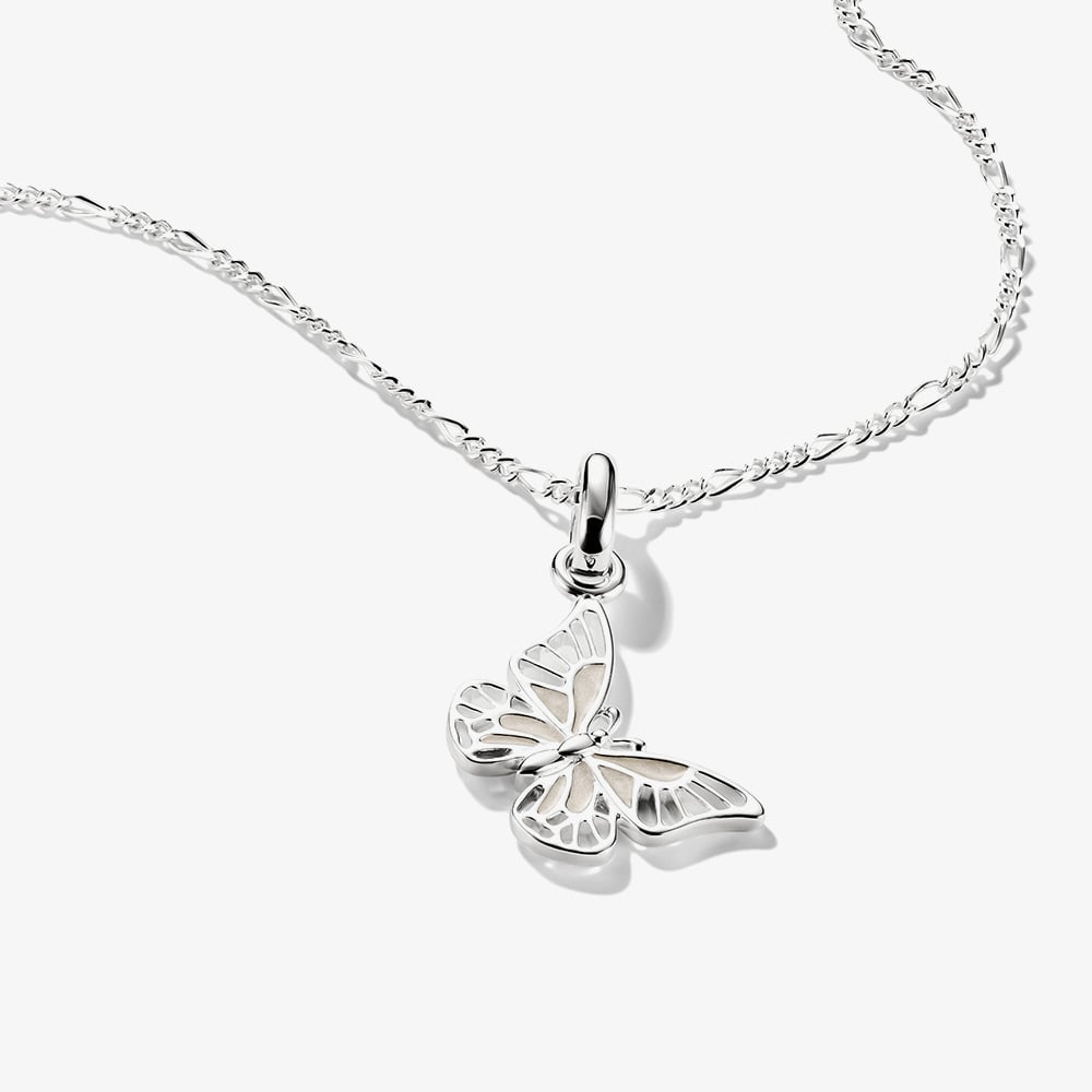 THOMAS SABO Charm Club Connect Silver Butterfly Charm CC1265-007-14