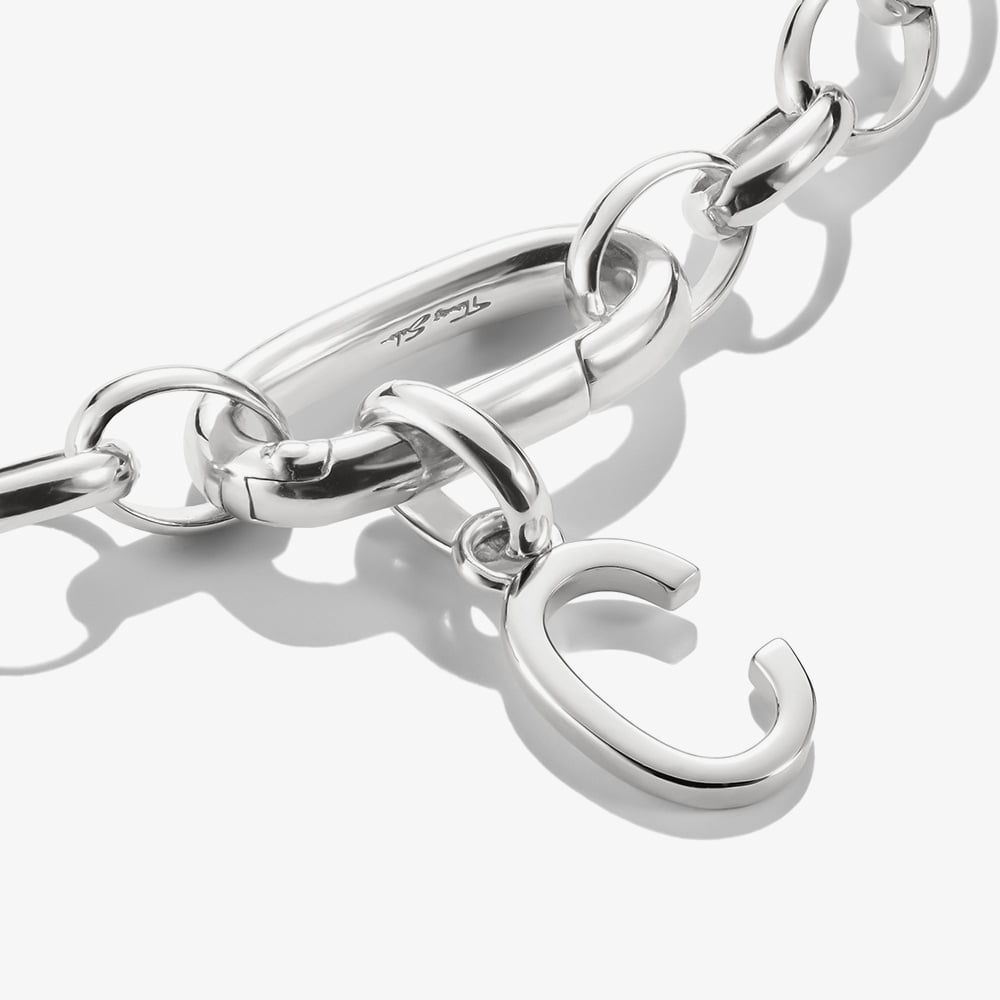 THOMAS SABO Charm Club Connect Silver Letter C Charm CC1209-001-21