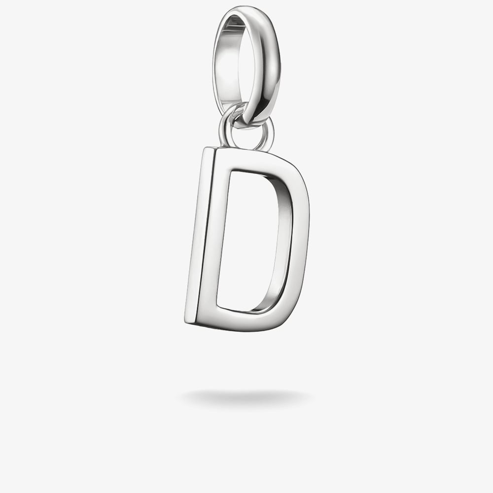 THOMAS SABO Charm Club Connect Silver Letter D Charm CC1210-001-21