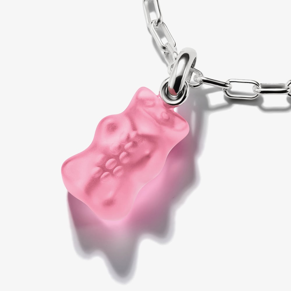 THOMAS SABO Charm Club Connect Silver Pink Haribo Bear Charm CC1275-017-9