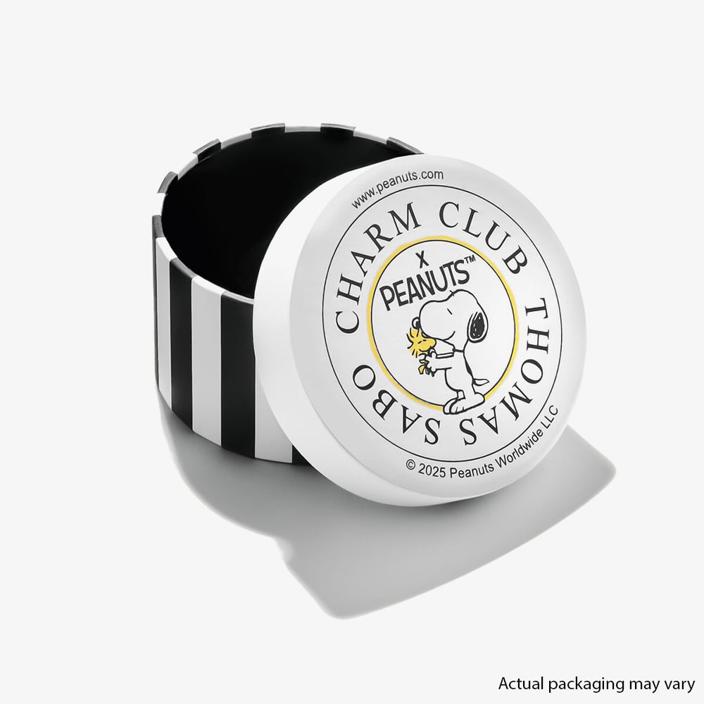 THOMAS SABO Charm Club Connect Peanuts Original Snoopy & Woodstock Pearl Charm CC1308-427-14