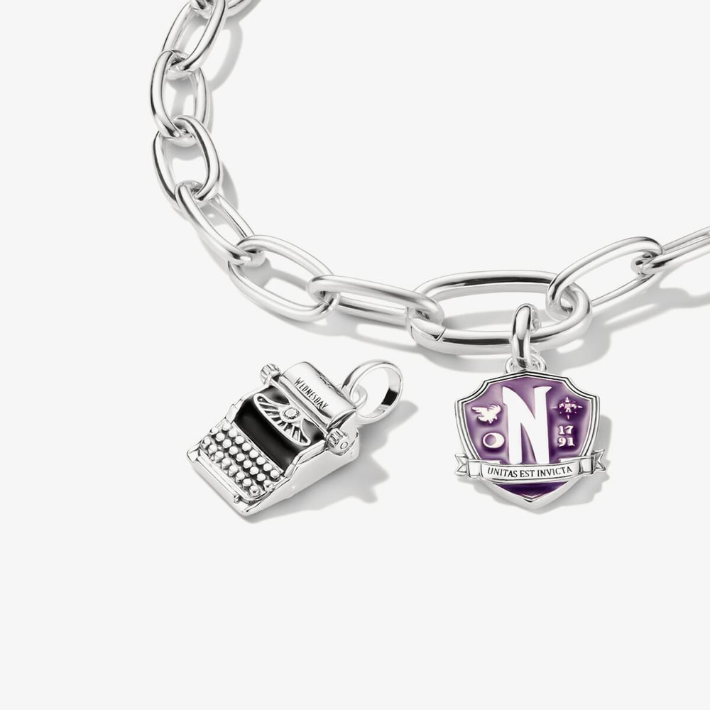 THOMAS SABO Charm Club Connect Wednesday Nevermore Charm CC1316-691-13