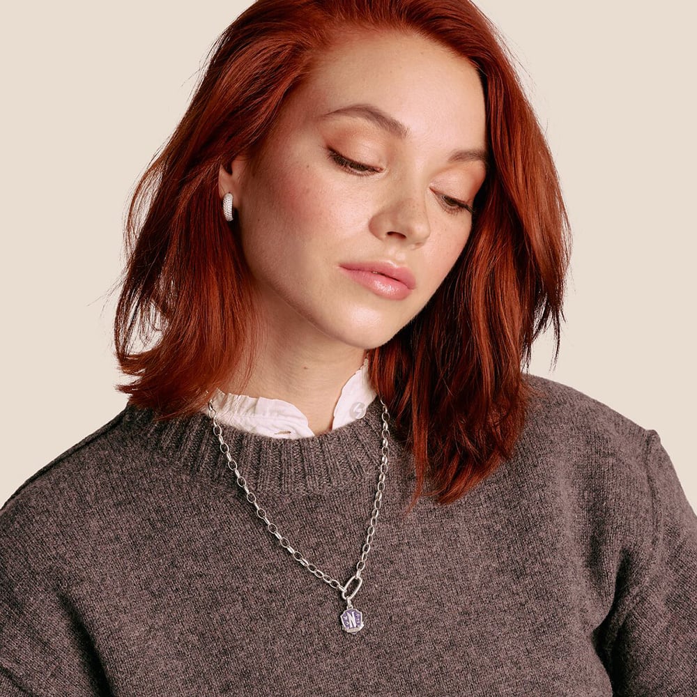 THOMAS SABO Charm Club Connect Wednesday Nevermore Charm CC1316-691-13