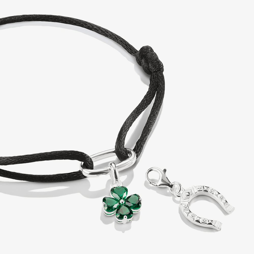 THOMAS SABO Charm Club Connect Four Leaf Clover Charm CC1326-699-6