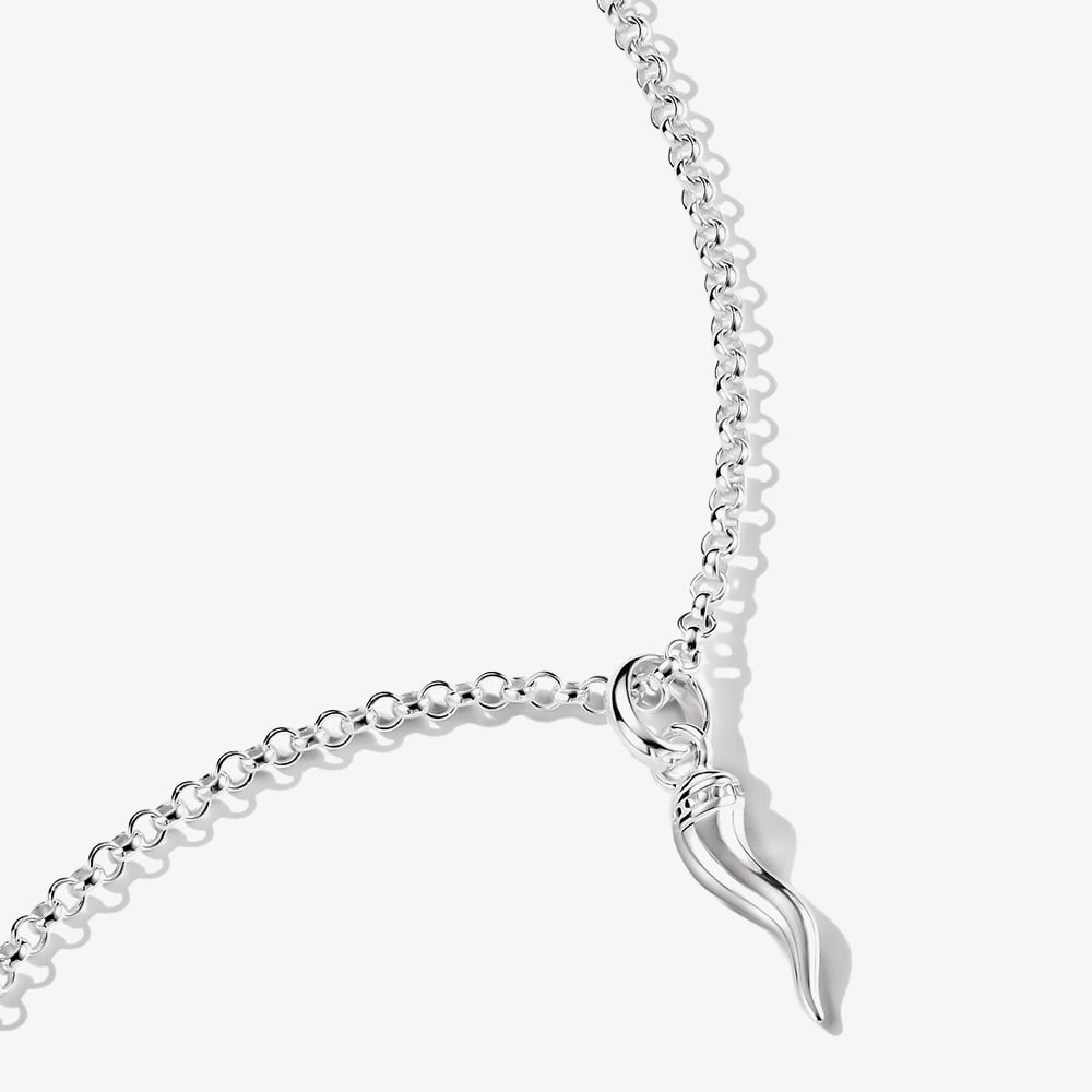 THOMAS SABO Charm Club Connect Silver Cornicello Charm CC1328-001-21