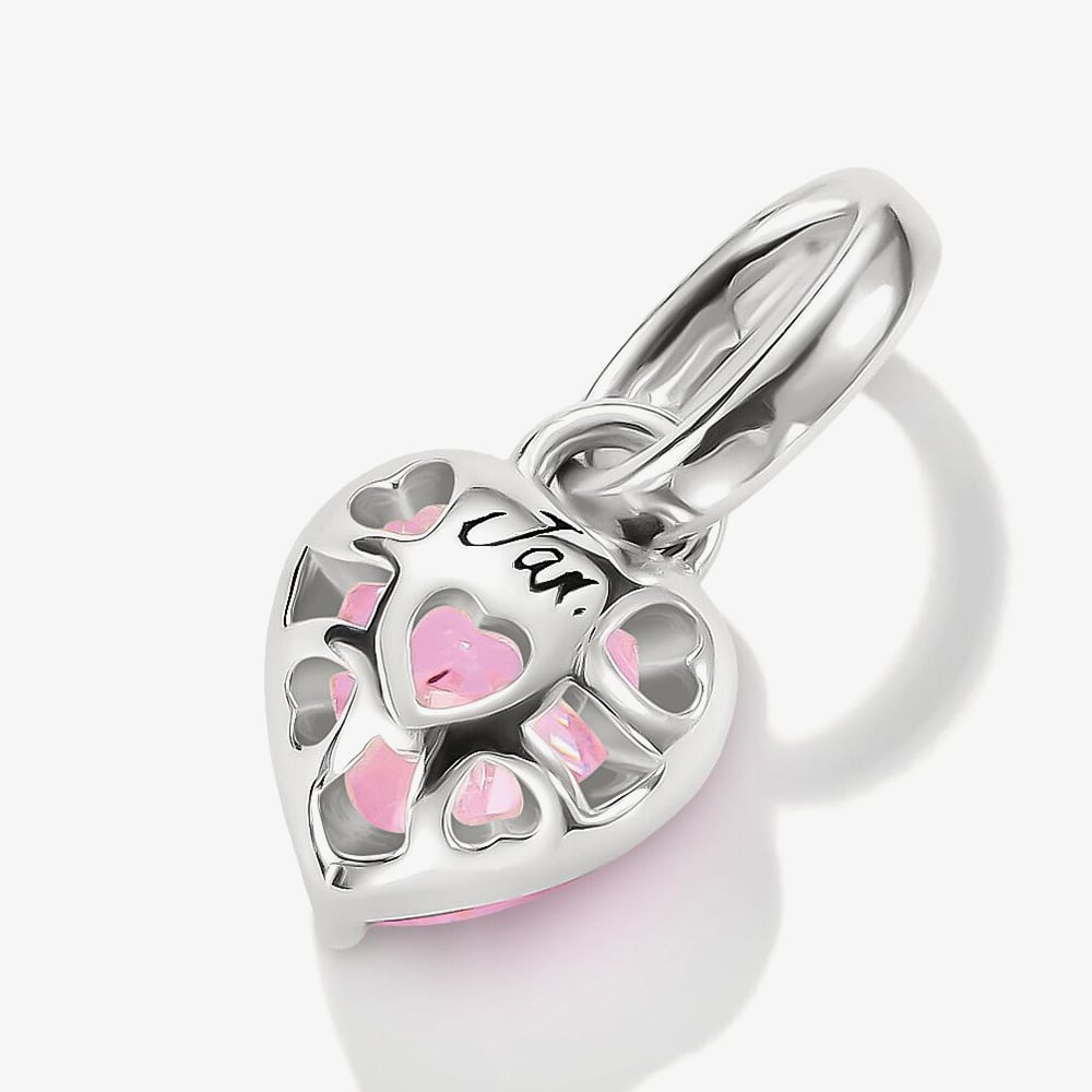 THOMAS SABO Charm Club Connect January Birthstone Charm CC1329-051-9