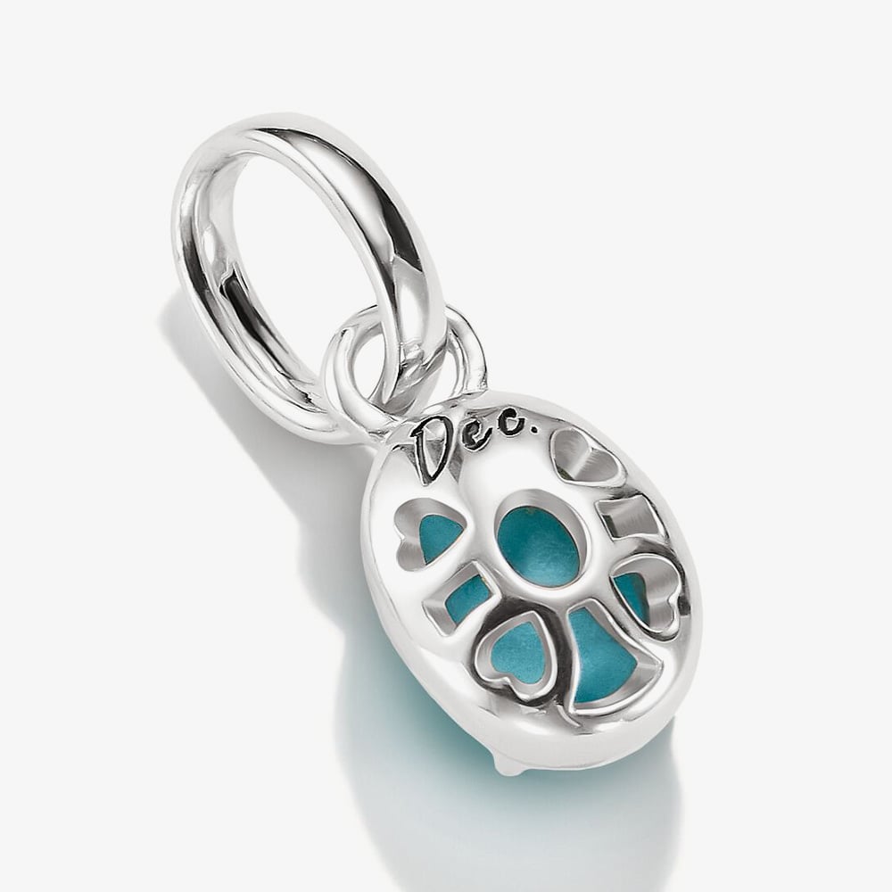 THOMAS SABO Charm Club Connect December Birthstone Charm CC1340-404-17