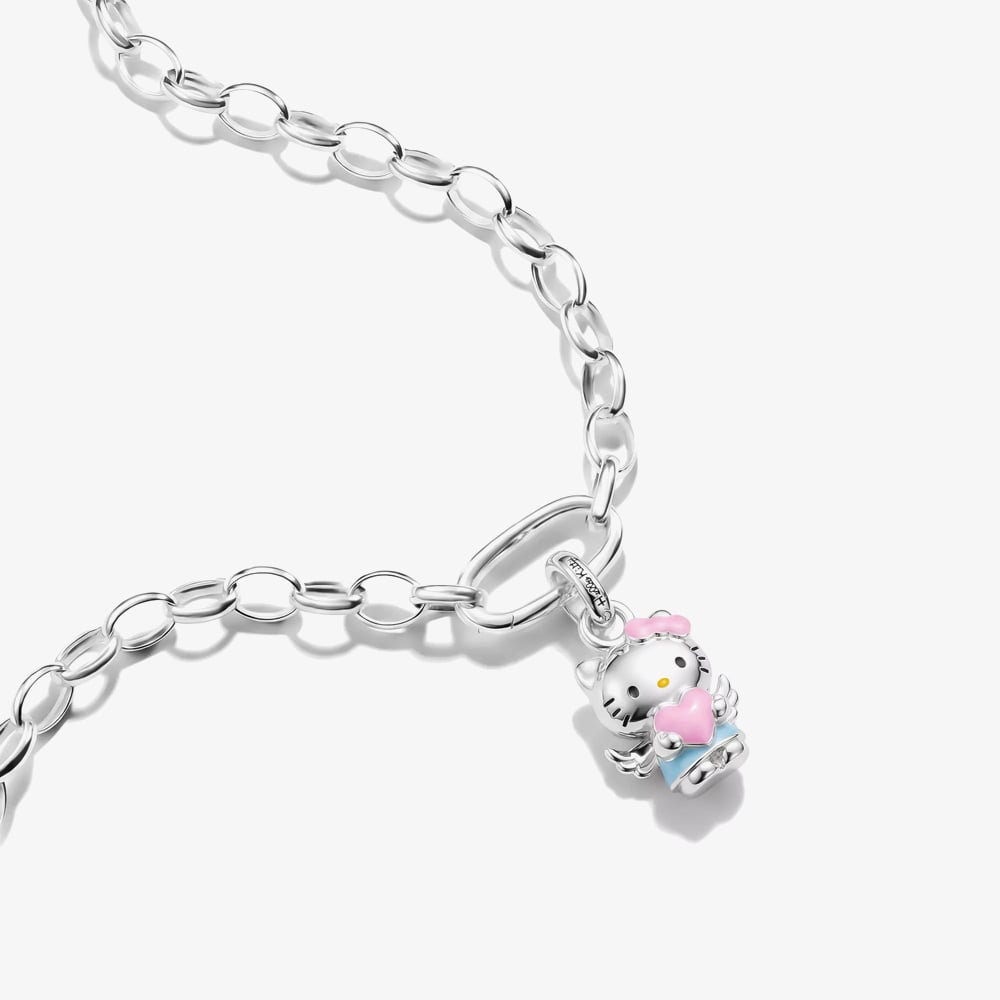 THOMAS SABO Charm Club Connect Hello Kitty Angel Charm CC1357-M06-7