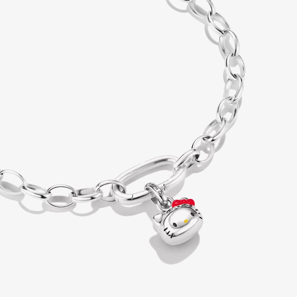 THOMAS SABO Charm Club Connect Hello Kitty Red Bow Charm CC1359-M06-10
