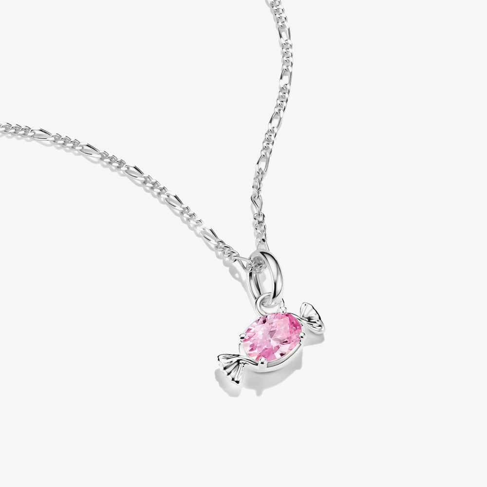 THOMAS SABO Charm Club Connect Hello Kitty Pink Cubic Zirconia Sweet Charm CC1366-M02-9