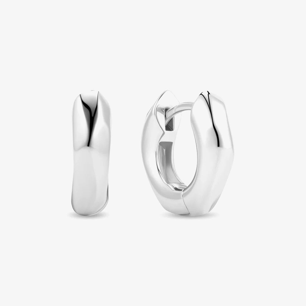 Click to view product details and reviews for Sif Jakobs Sterling Silver Roccia Hoop Earrings Sj E2724.