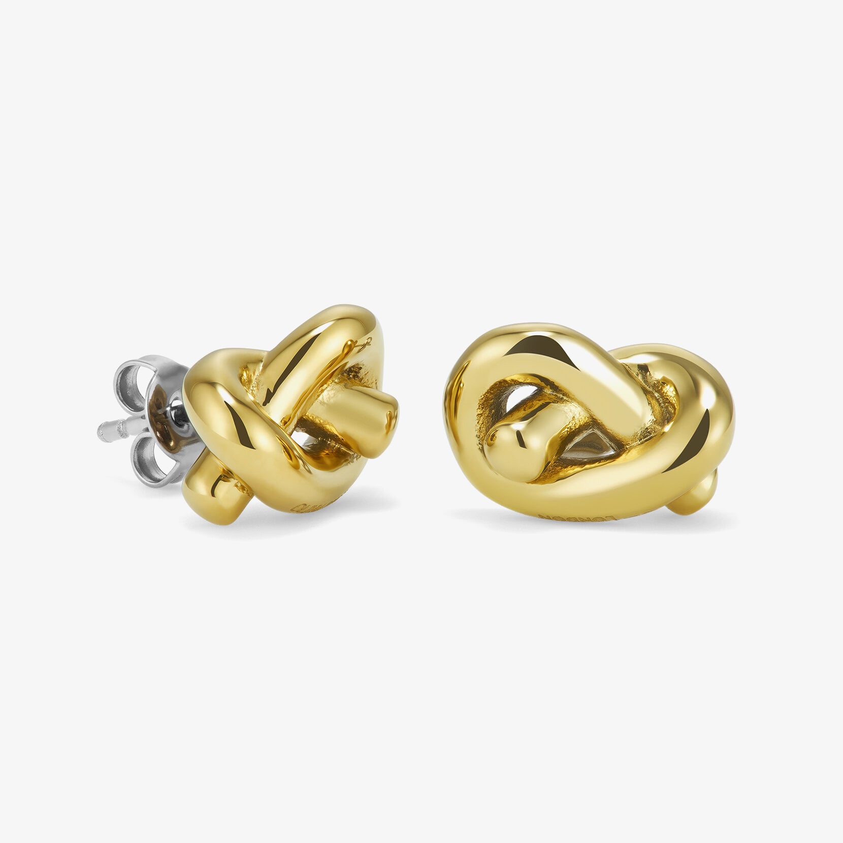 Olivia Burton Classic Gold Plated Lovers Knot Stud Earrings 24100225