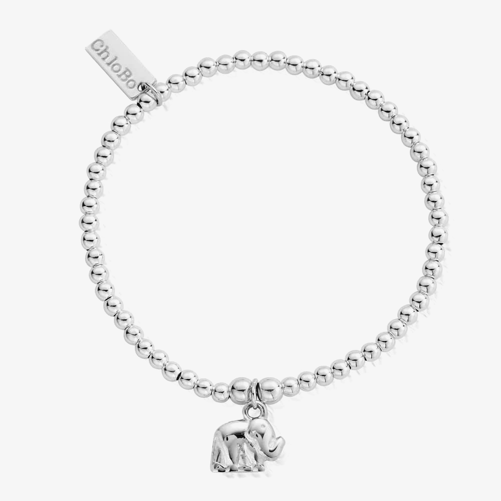 Product photograph of Chlobo Iconic Mini Elephant Charm Bracelet Sbcca405 from The Jewel Hut