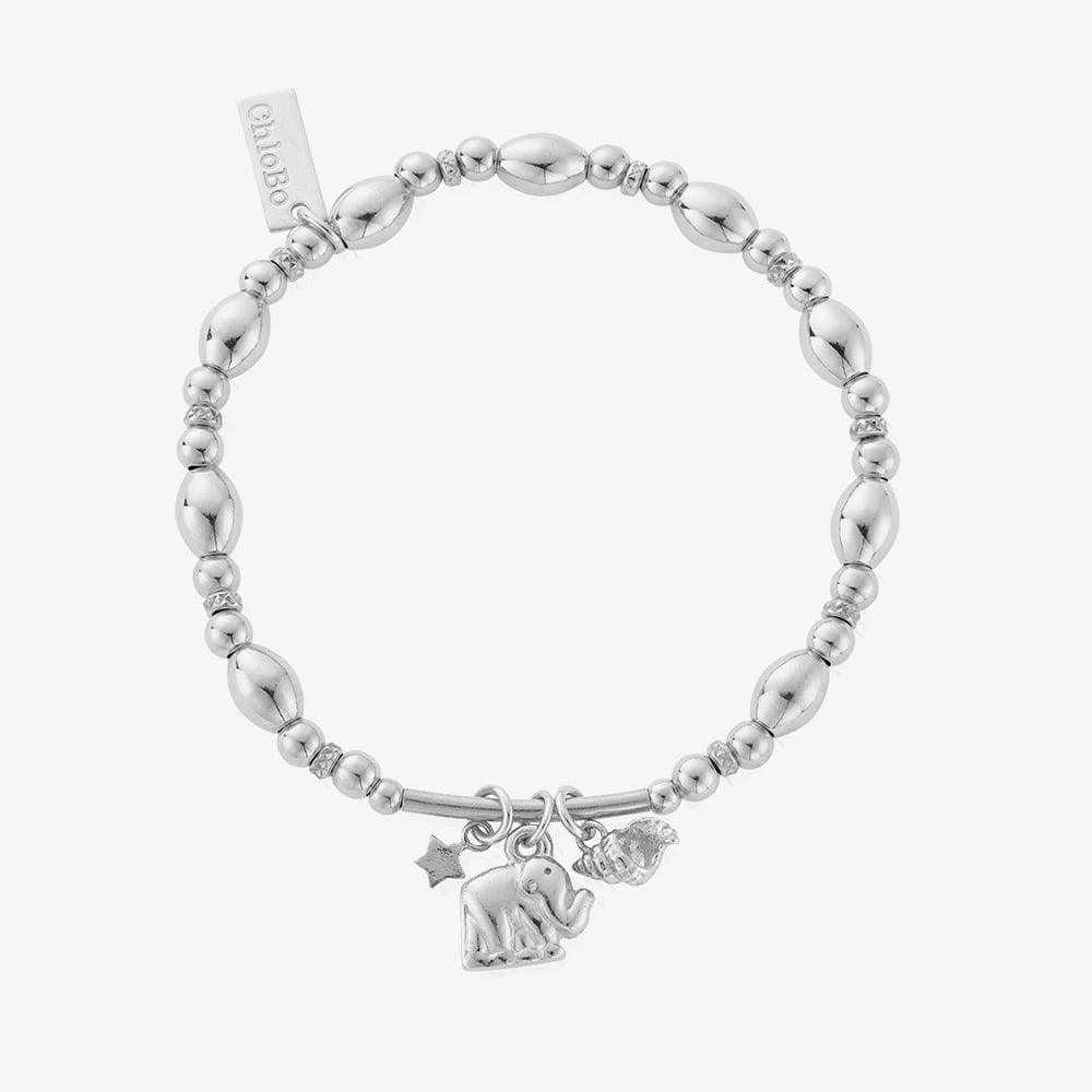 ChloBo Silver Strength And Abundance Bracelet SBMULSA