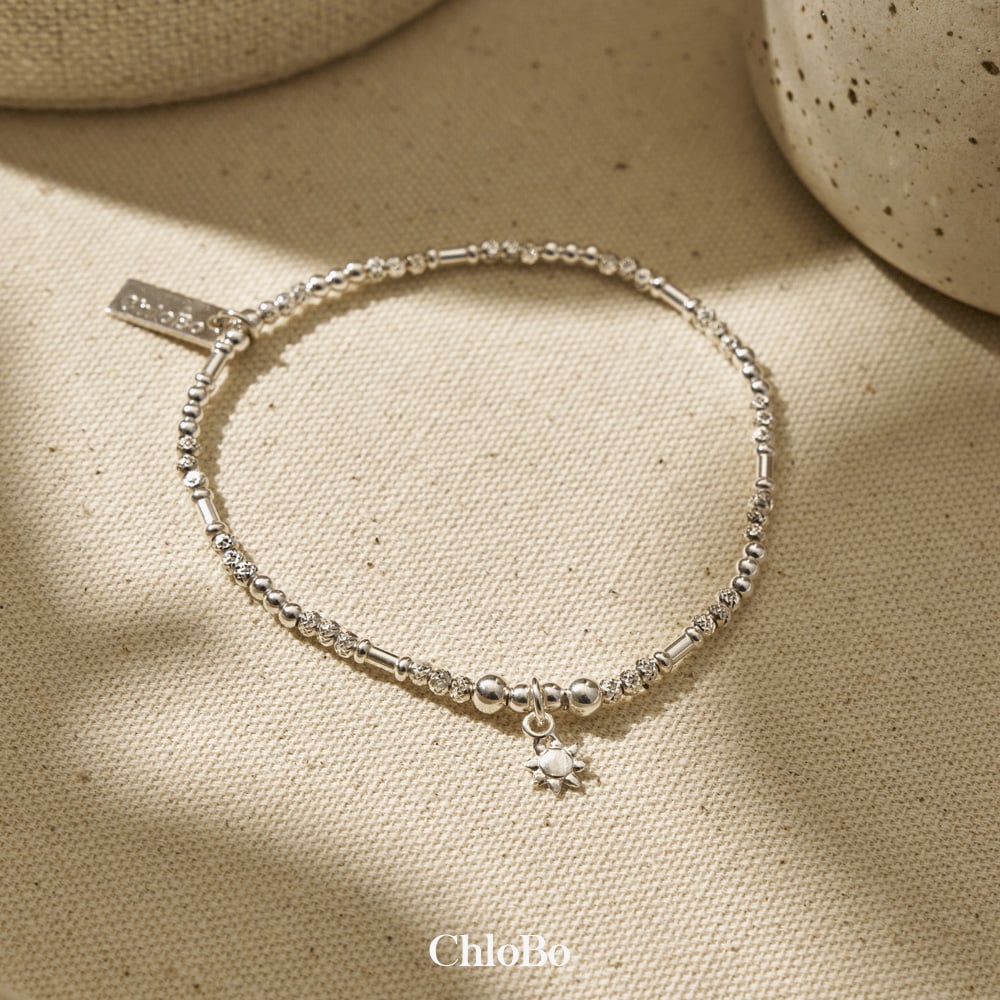 ChloBo Sunshine Sparkle Sterling Silver Bracelet SBFBB3582