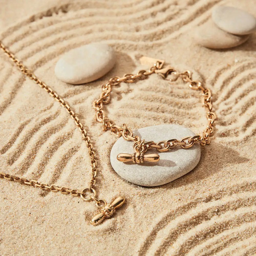 ChloBo Island Energy Balanced Aura Gold-Tone Necklace GN3309