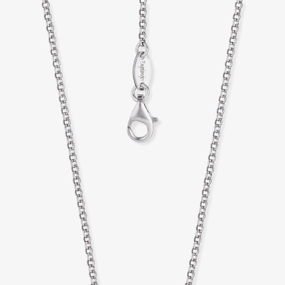 Angel Whisperer Silver 70cm Anchor Link Chain Necklace ERN-70-A