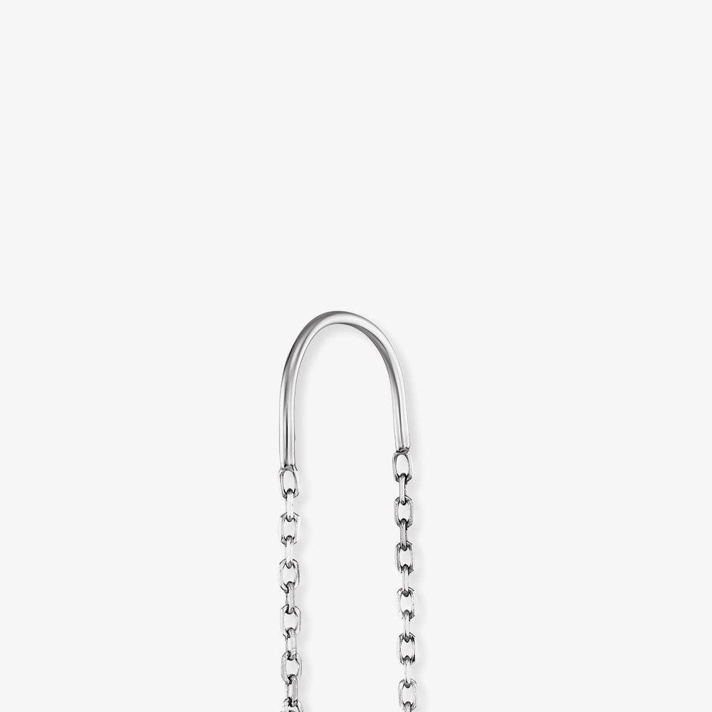 Angel Whisperer Silver Wing Duo Bicolour Dropper Earrings ERE-WINGDUO-ZI-BIB