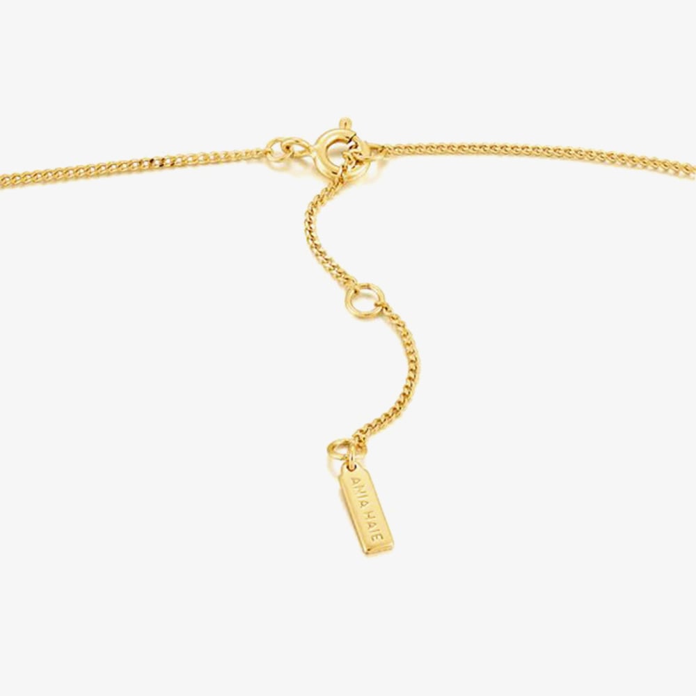 Ania Haie Modern Minimalism 14ct Gold Plated Beaded Necklace N002-03G